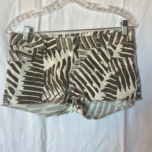 Express Tribal Print Shorts